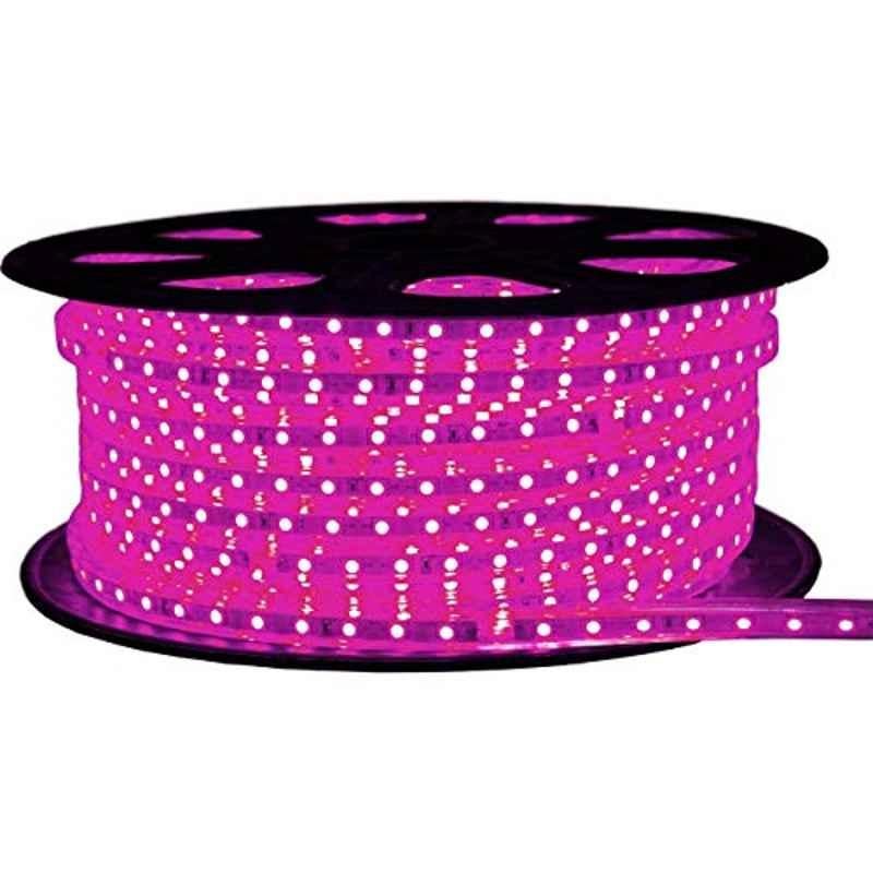 RSCT 100W 20m Plastic Pink LED Decorative Ceiling Rope Light with Adapter