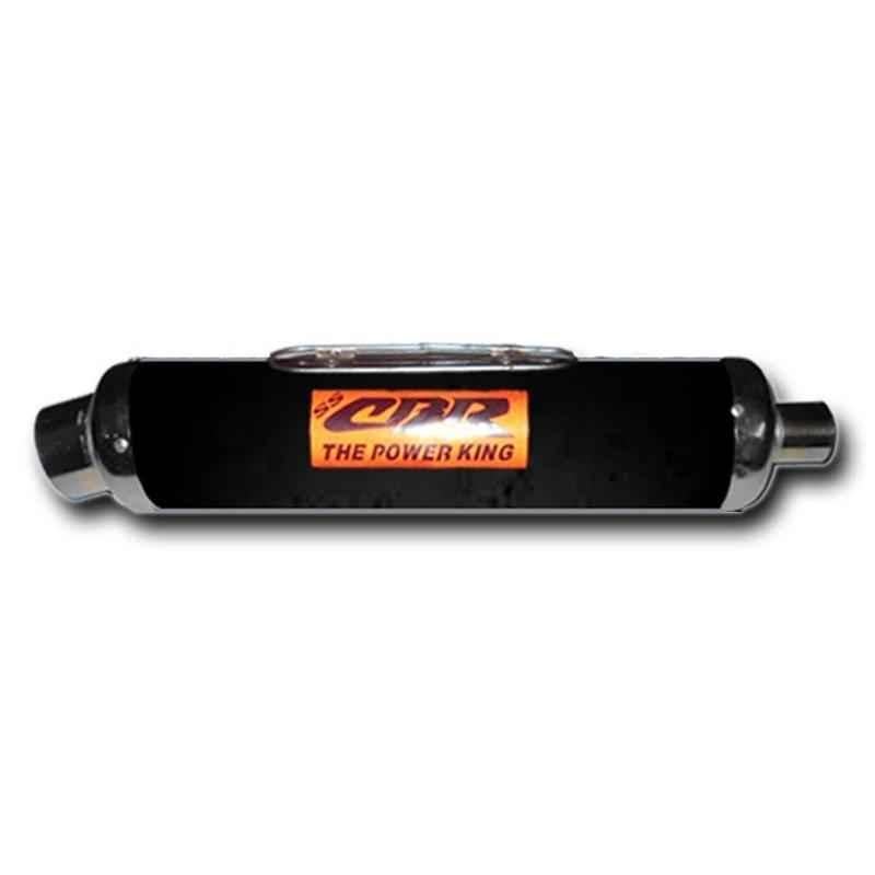RA Accessories Blue Chrome Cap CBR Silencer Exhaust for Bajaj Pulsar 220 DTSi