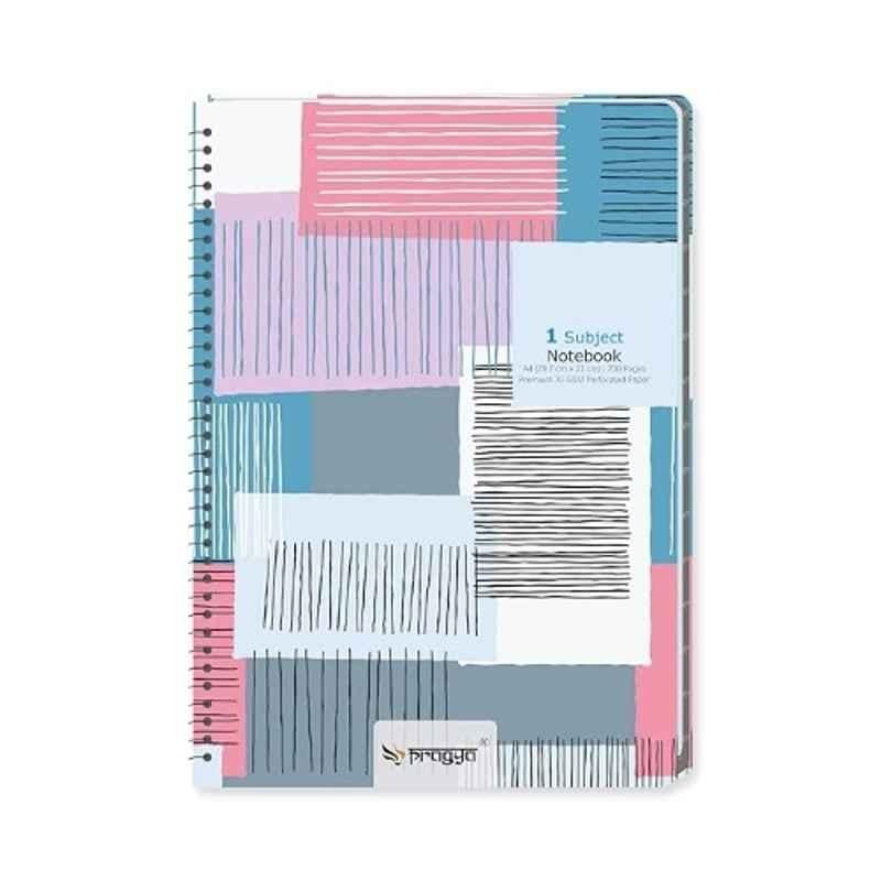 Pragya 200 Pages 18x25.5cm B5 1 Subject Notebook, PP287-23 (Pack of 2)