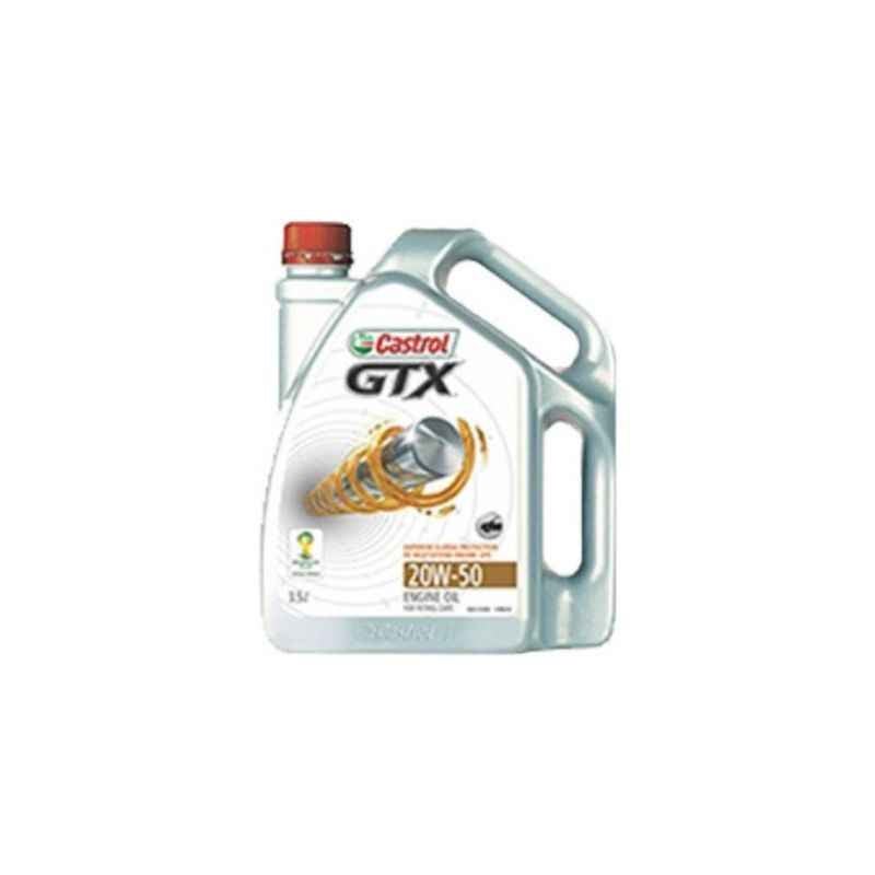 Castrol 20W-50 GTX Engine Oil, 3.5 Litre