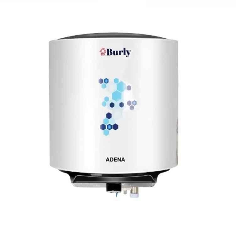 Burly ADENA 25 Litre 2000W White & Black Storage Water Geyser