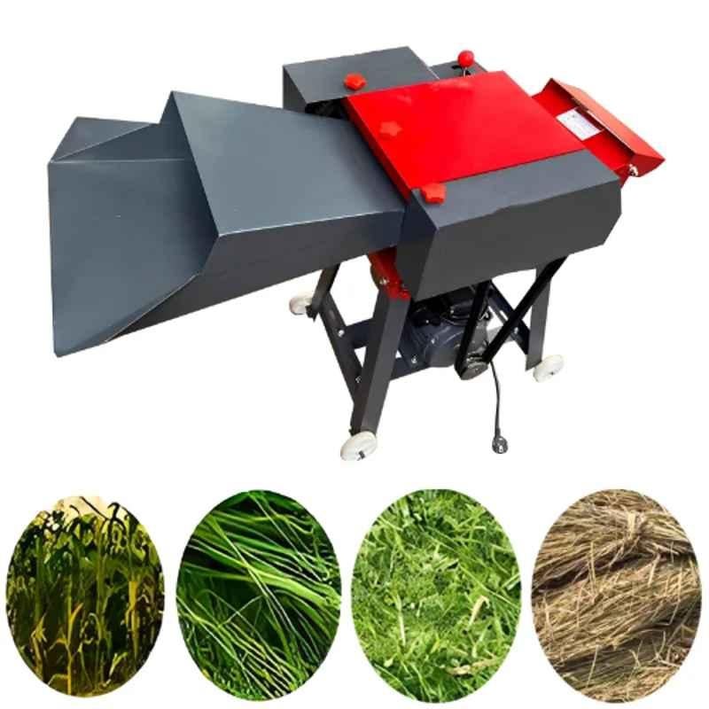 Vinspire 3HP Single Phase Heavy Duty Chaff Cutter with Motor, Cutting Size Controller & 6 Months Warranty