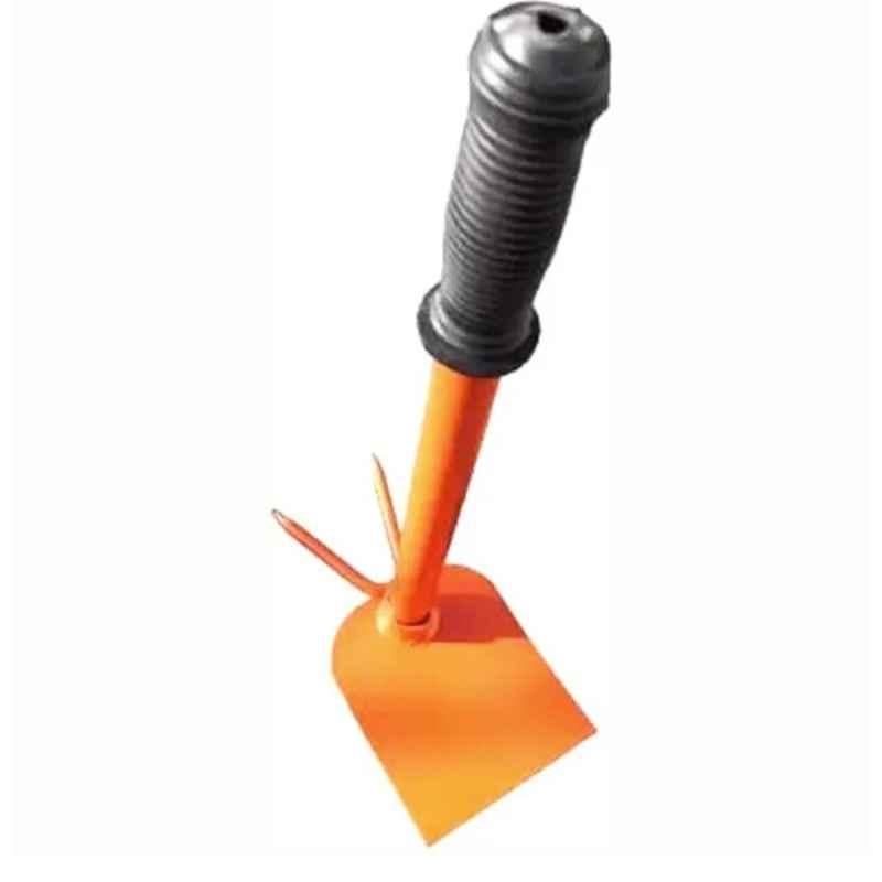 Hukums HP2 16 inch Metal Heavy Duty Garden Hoe with 2 Prongs