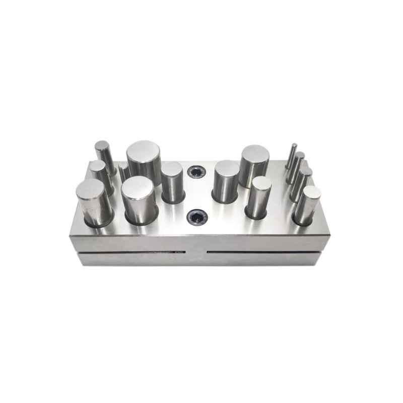 Hammer Man By Mekki's 14 Pcs 3-14mm Disk Cutter Circular Punch Tool Set for Jewellery, HMR-VLD-M14