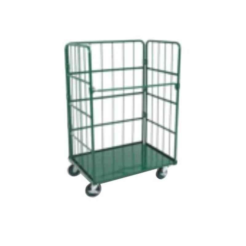 Suwas 600kg 1000x600x1600mm Steel Material Handling Cage Box Trolley, SU-MHCT-003