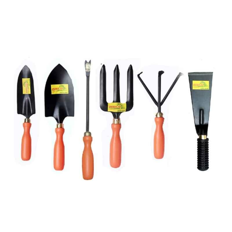 Globus 6 Pcs Metal Garden Tool Set, GGT-116
