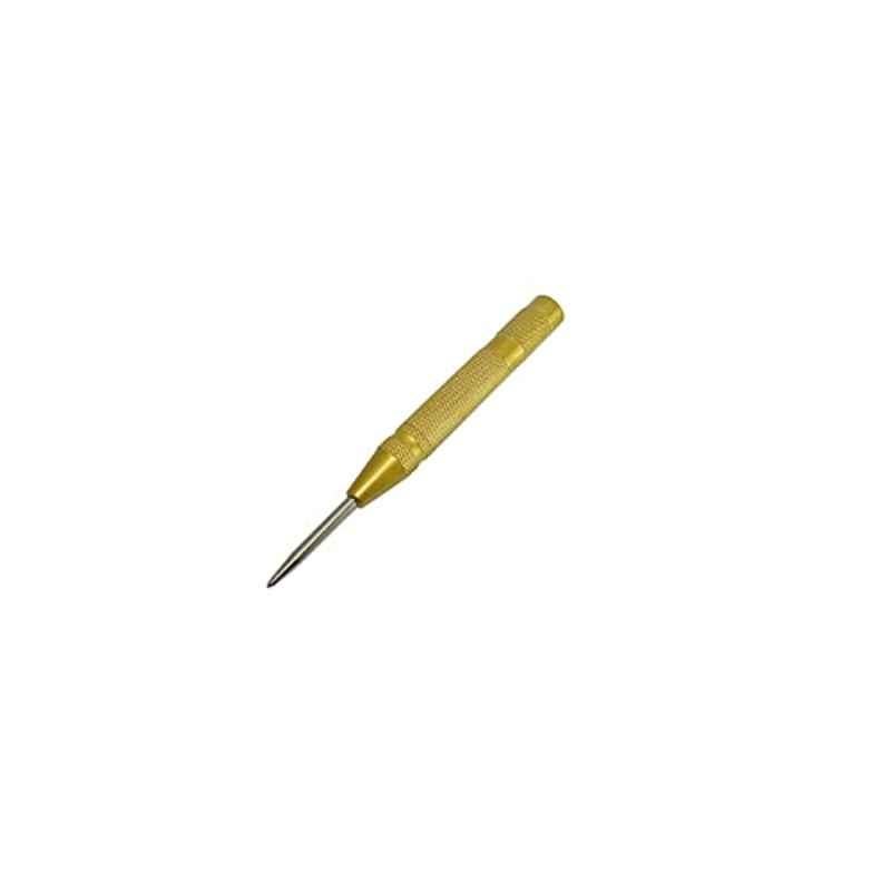 Hammer Man By Mekki's 5 inch Brass Centre Punch, HMR-DRVI-M06