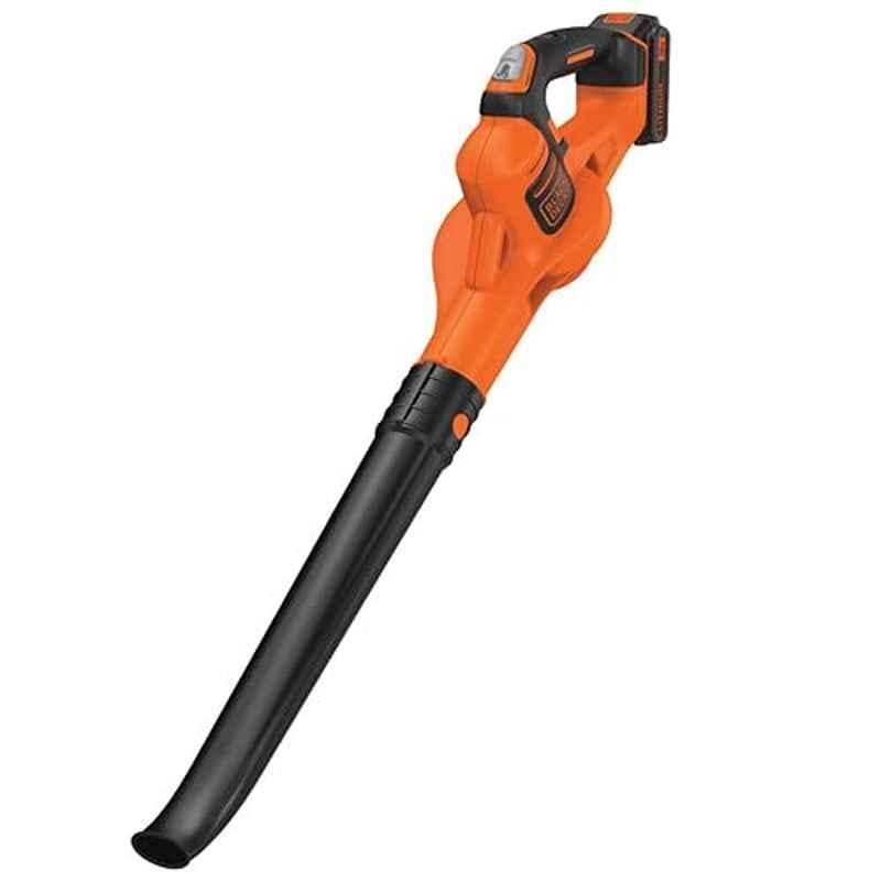 Black+Decker GWC1820PCF-B1 18V Cordless Power Boost Blower with 1Pc Battery & 1Pc Charger
