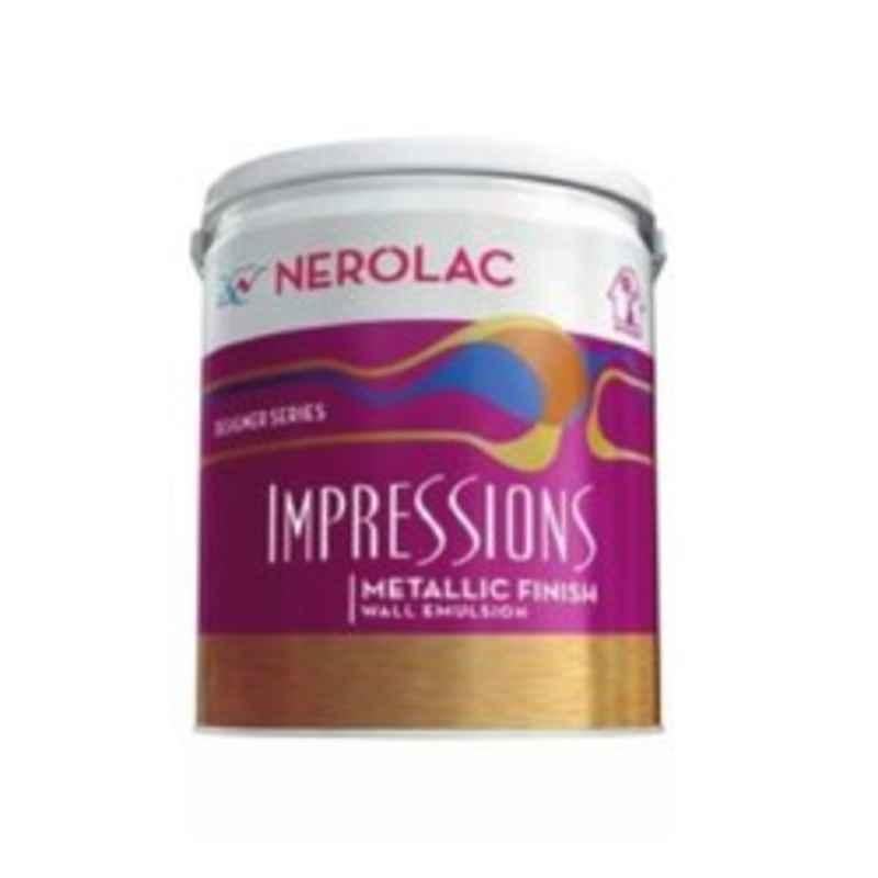 Nerolac Impressions 10L White24 Carat Premium Luxury Emulsion Interior Paint