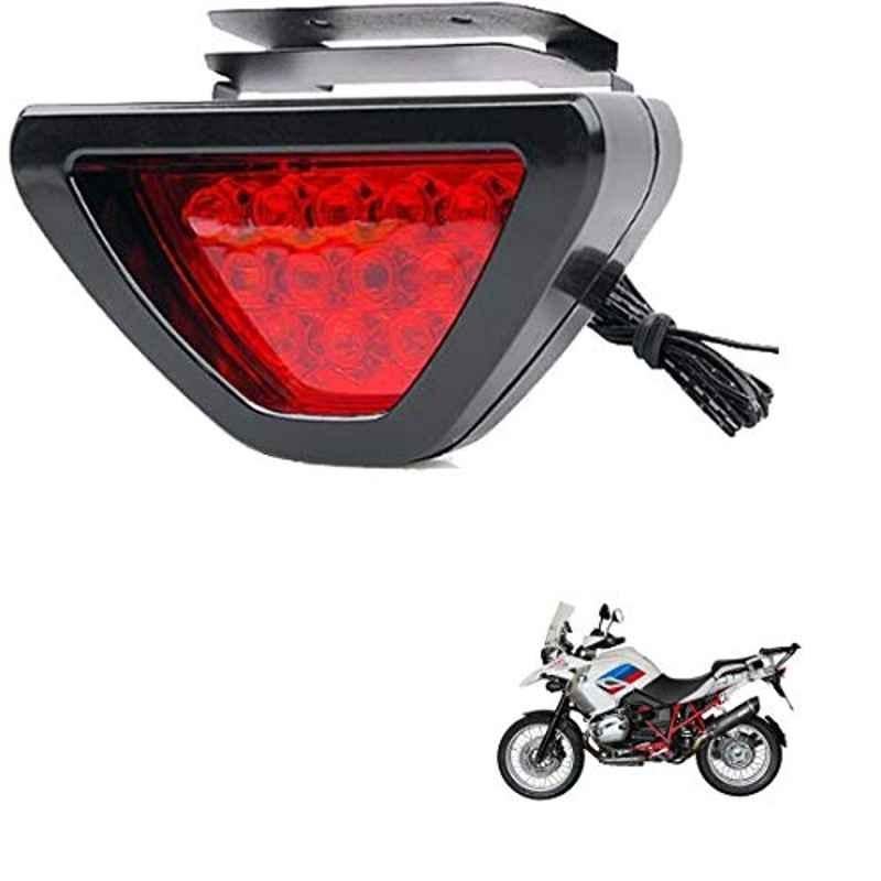 Kozdiko 12 LED Triangle Shape Bike Brake Light with Flash Mode for BMW R 1200, koz_94766