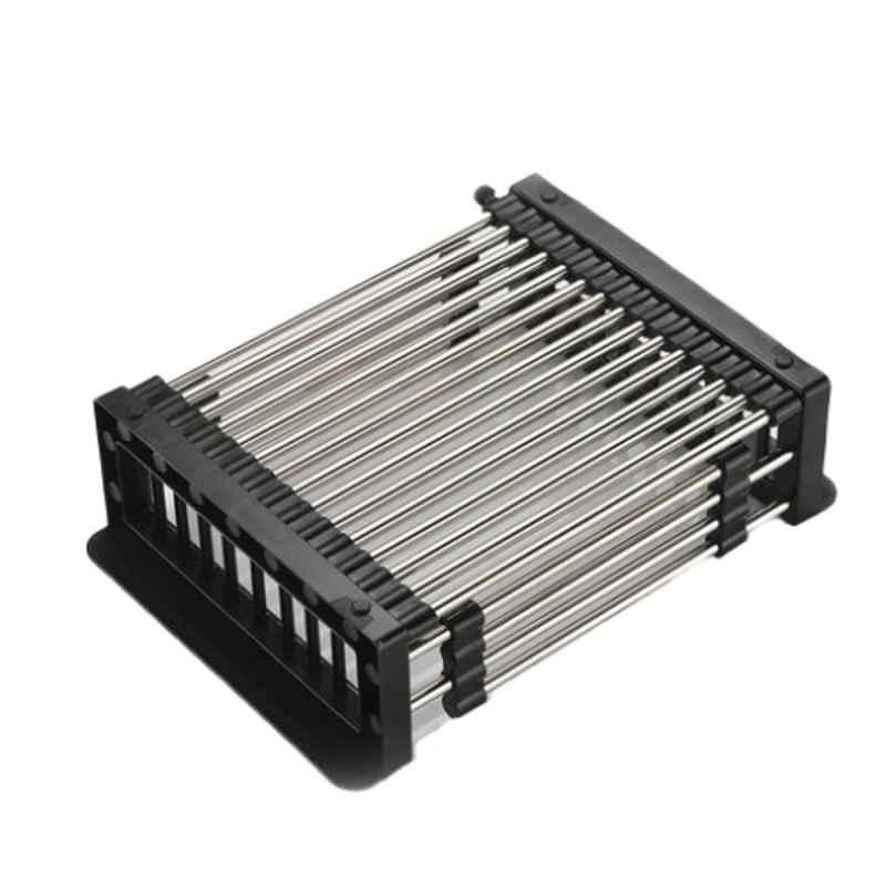 DeoDap ABS & Stainless Steel Expandable Vegetable Kitchen Rack, 2189