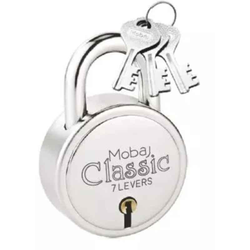 Bonus Classic 65mm Alloy Steel SNF Finish Padlock with 3 Keys