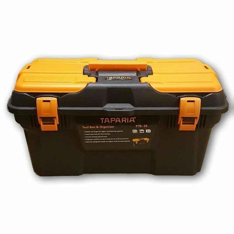 Taparia 250x260x495mm Plastic Tool Box with Organizer, PTB 19