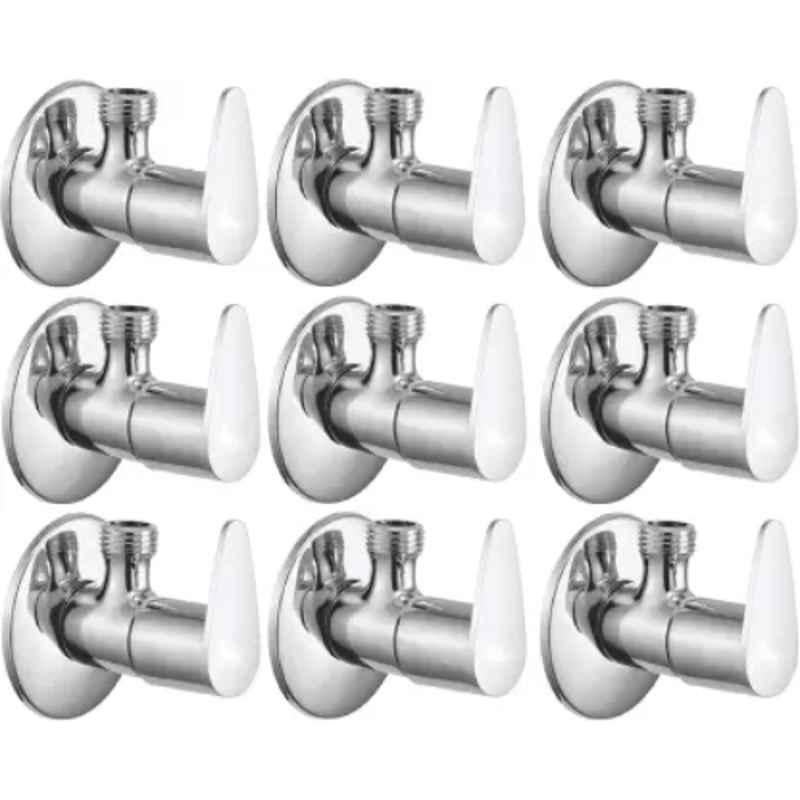 Fastgear Fusion Stainless Steel Angle Wall Cock (Pack of 9)