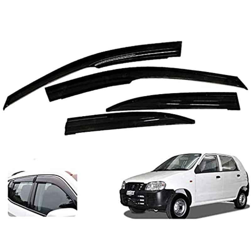 Auto Pearl 4 Pcs ABS Window Door Visor Set for Maruti Suzuki Alto, Size: S