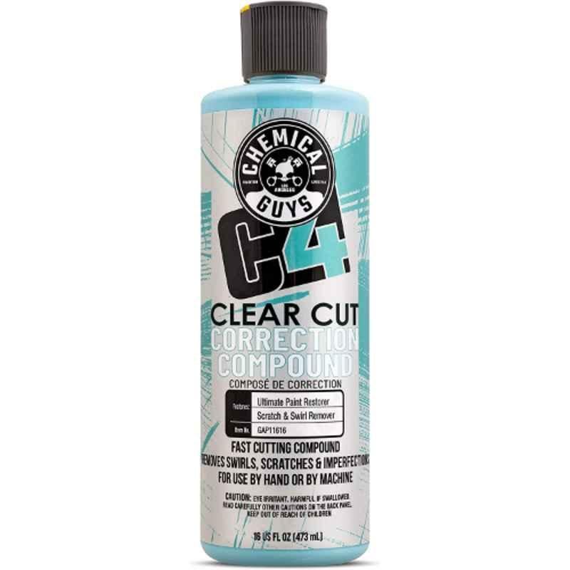 Chemical Guys C4 Clear Cut 473ml Car Scratch Remover, GAP11616