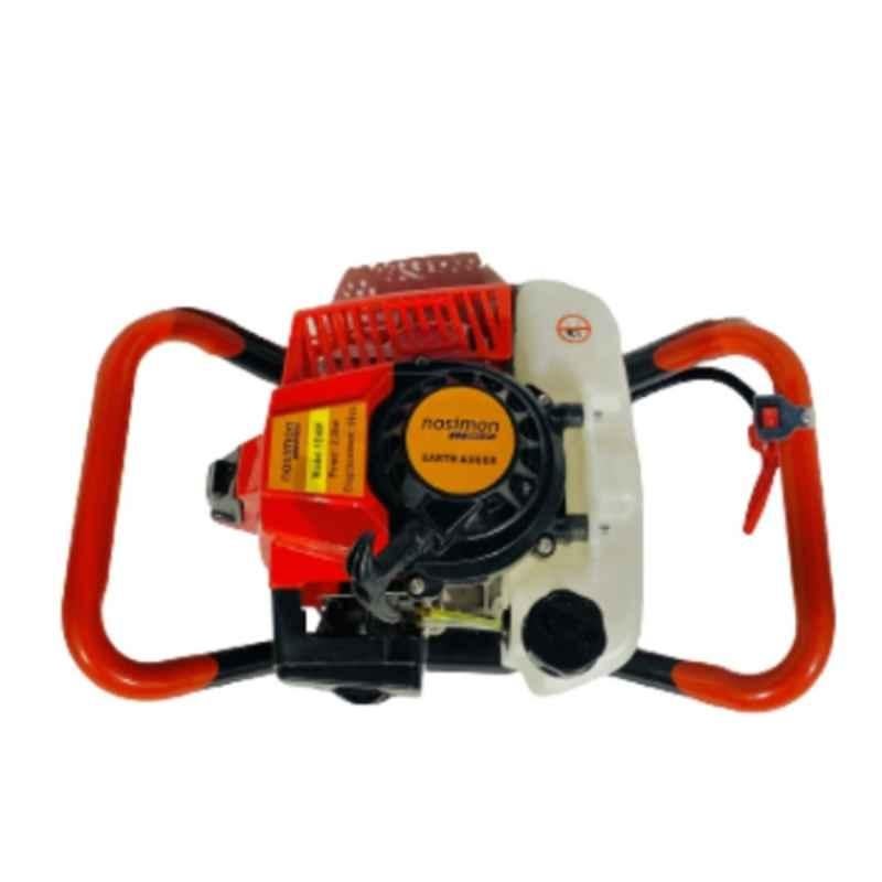 Nosimon RK203 1.7kW 52CC 2 Stroke Single Cylinder Air Cooled Double Handle Earth Auger with 6 inch Drill Bit, RK203-52CC_6