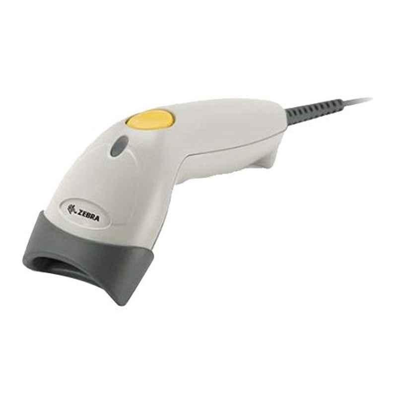Zebra LS1203 1D White & Black Cordless Handheld Barcode Scanner