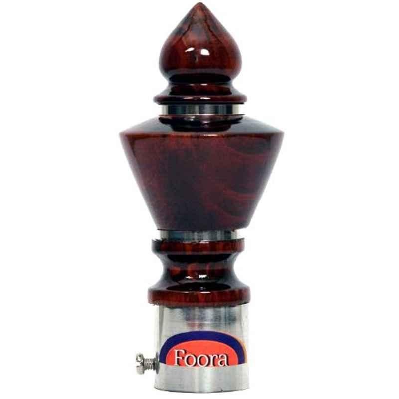 Foora 3 Layer 72g Dark Brown Cream Polish Wooden Knob, MK19