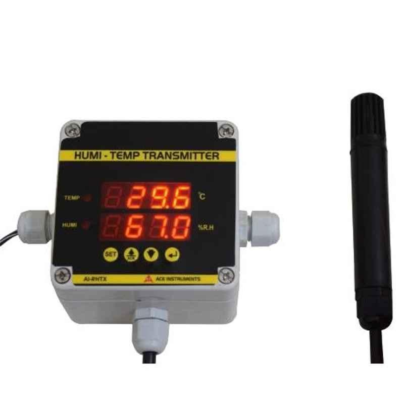 ACE Instruments AI-RHTx Internal Sensor Server Room Wall Mounted Temperature & Humidity Monitor