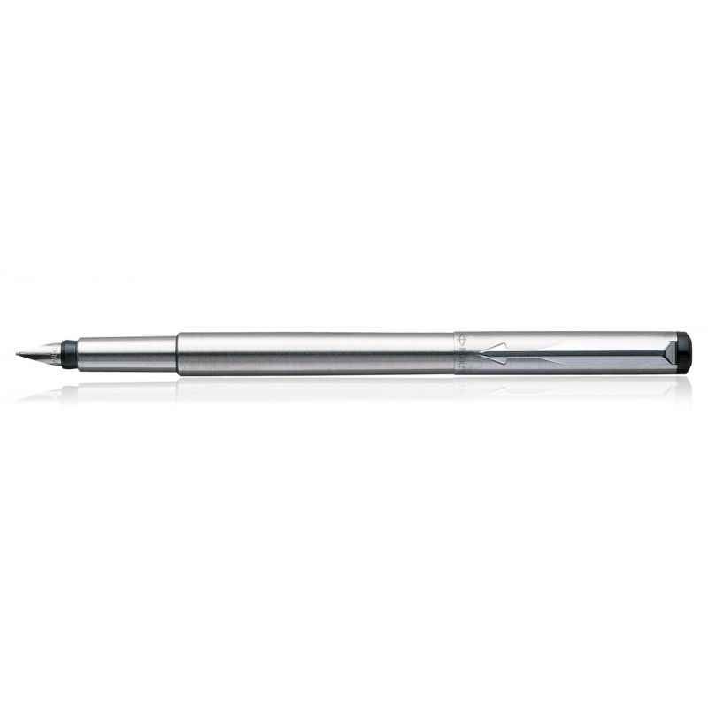 Parker Vector Stainless Steel CT Fountain Pen, 9000013673