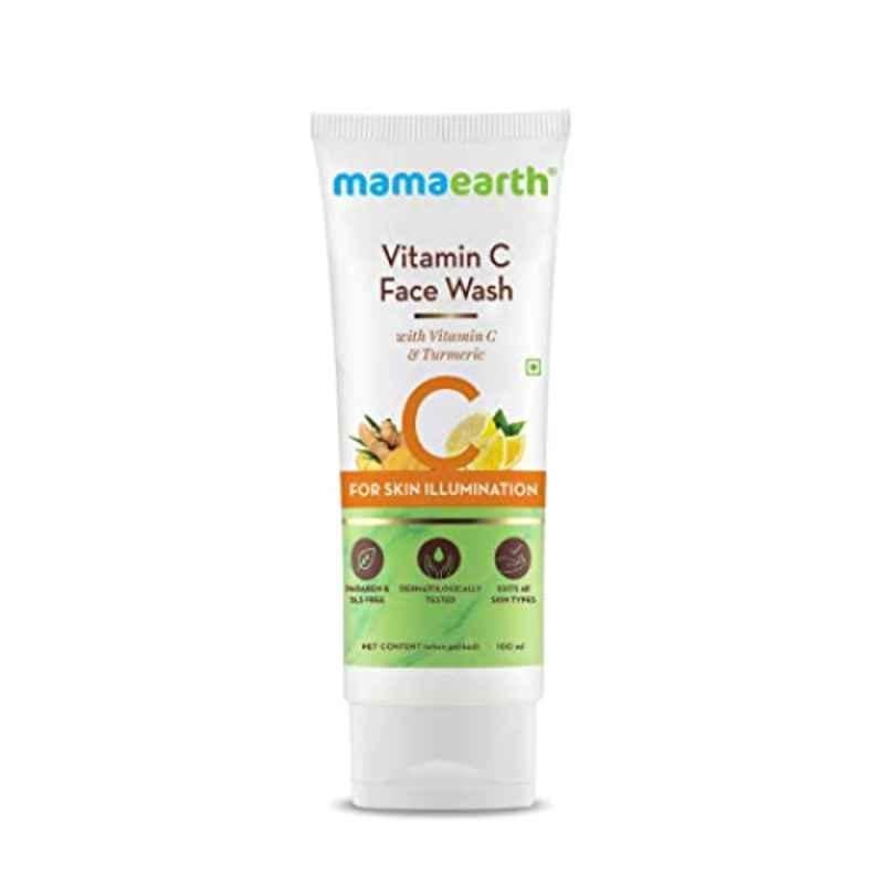 Mamaearth 100ml Vitamin C Face Wash with Vitamin C & Turmeric, MAE2104