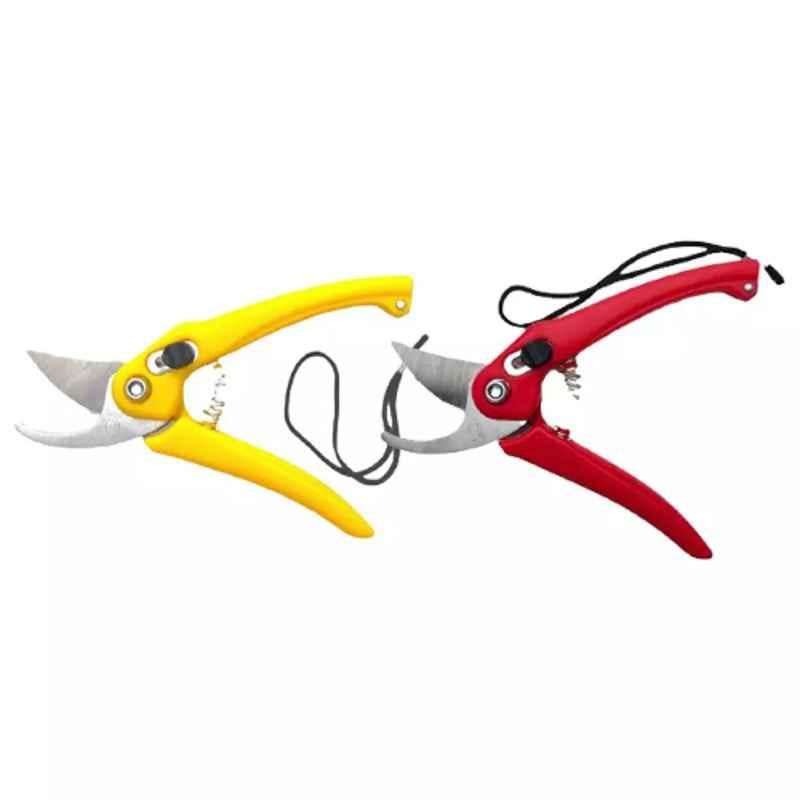 Sky Blue 0.98 inch Iron Bypass Pruner, SBPRUNERMDX0217 (Pack of 2)
