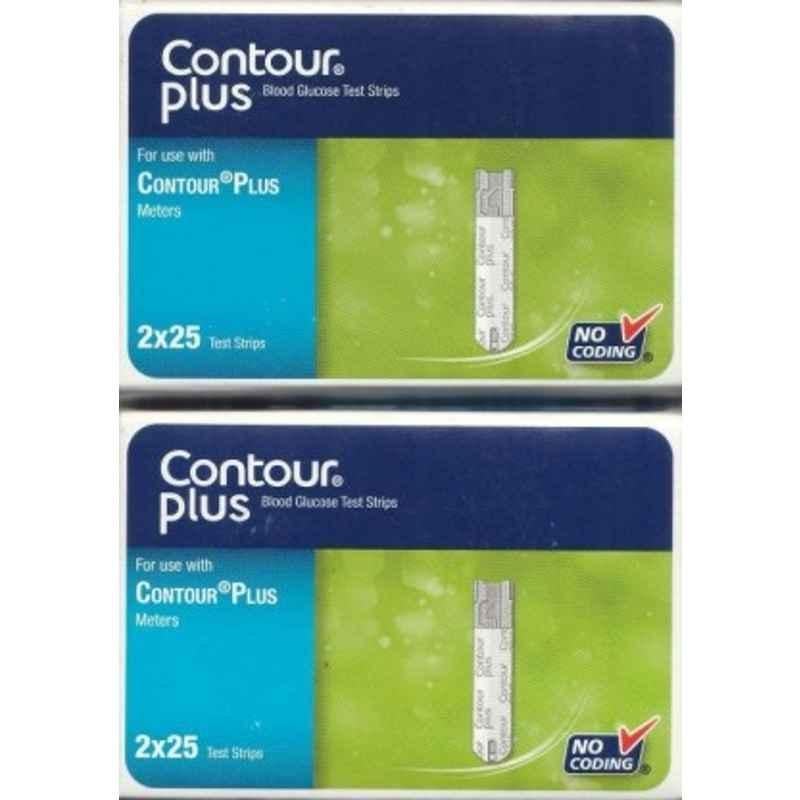 Contour Plus 100 Pcs Blood Glucose Test Strips Set
