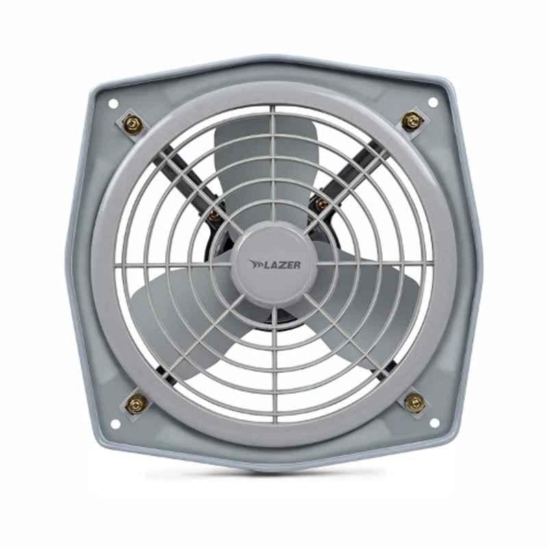Lazer Oxygen Reversible 80W 2200rpm Grey 3 Blade Fresh Air Exhaust Fan, OXYGENREV12GRY, Sweep: 300 mm