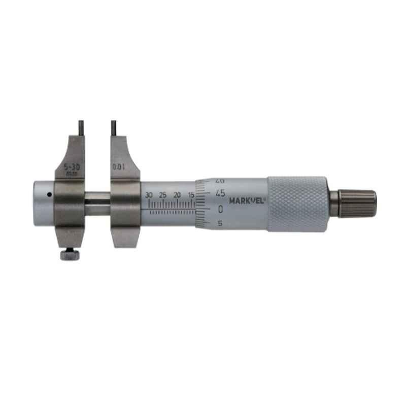 Markvel 5-30mm Stainless Steel Inside Micrometer, 207-30