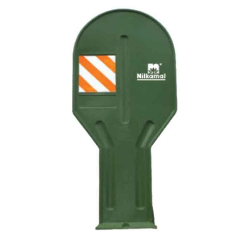 Nilkamal 600x80x1335mm Olive Green Road Light Barrier, RMHLS6081335