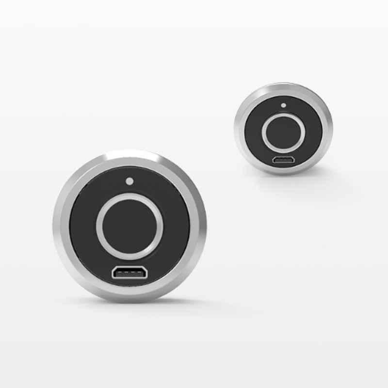 JAL F050 4.5V Zinc Aluminium Alloy Nickel Fingerprint Smart Cabinet Lock