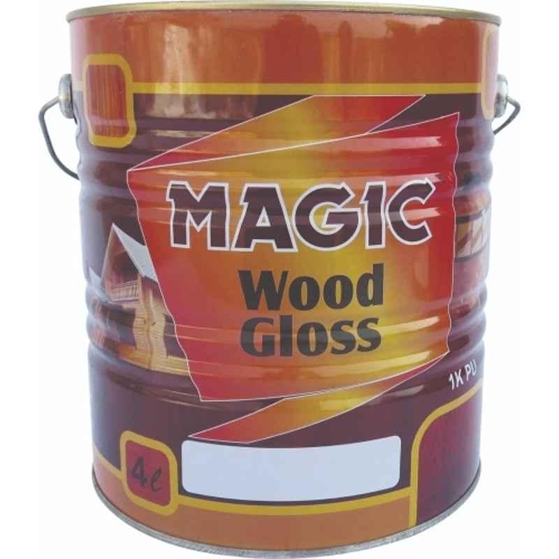 Magic Paints 4 Litre Gloss Wood Polish for Furniture Protection