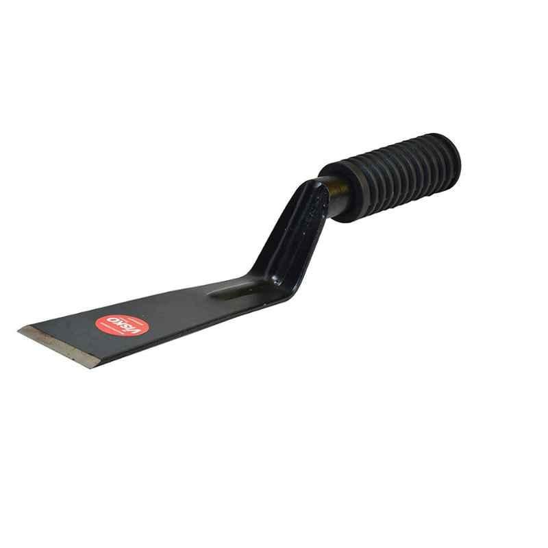 Visko 2 Inch Black GT Rubber Grip Khurpa