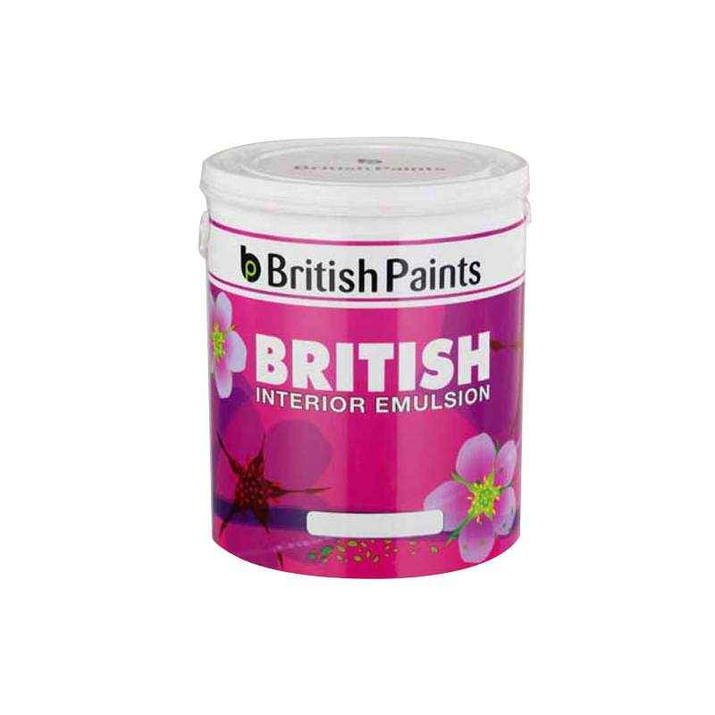 British Paints 20 Litre Super White Interior Emulsion, GR-I