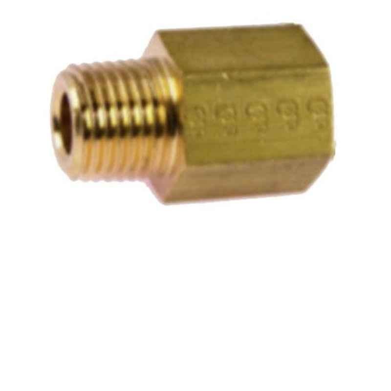 SFI 1/8 -1/4 inch Brass Male & Female Adaptor for Pneumatic Pipe Fitting