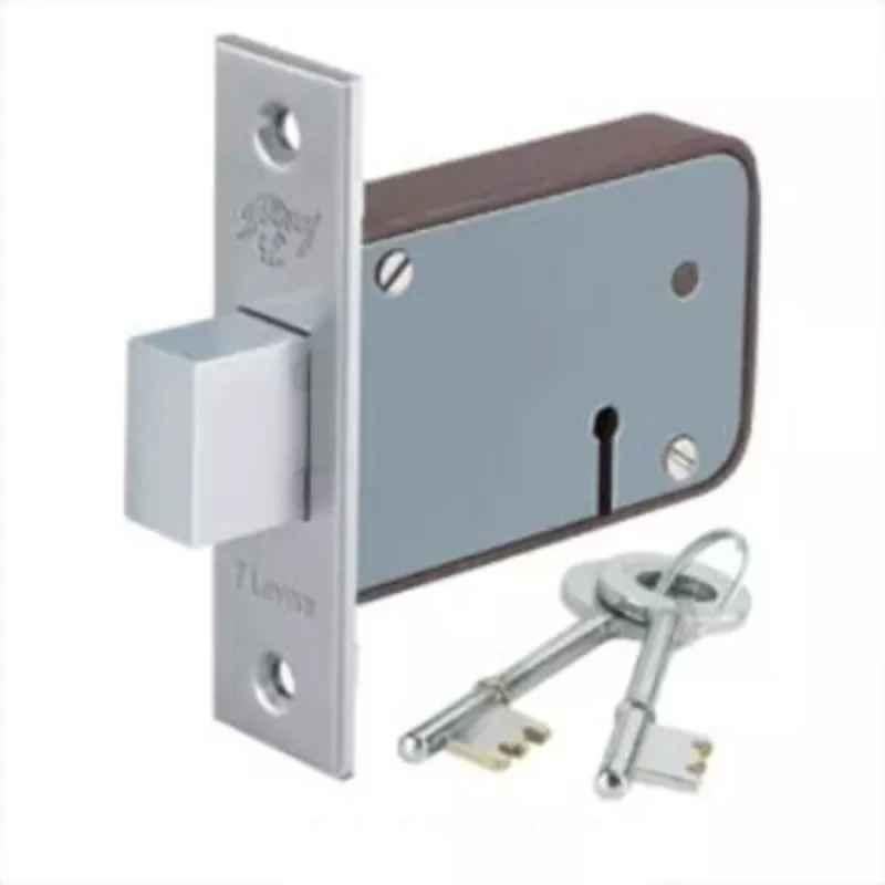 Godrej Zinc Alloy Satin Steel Finish Mortise Lock, 8815