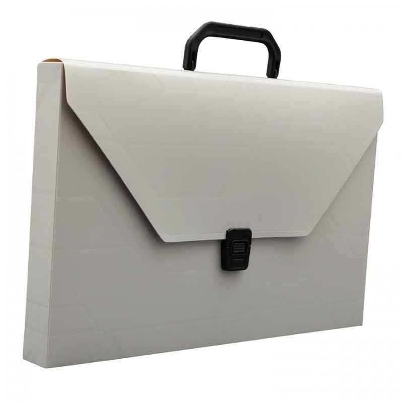 Solo Full Scape Super Line White Lock & Handle Document Bag, DC557 (Pack of 5)