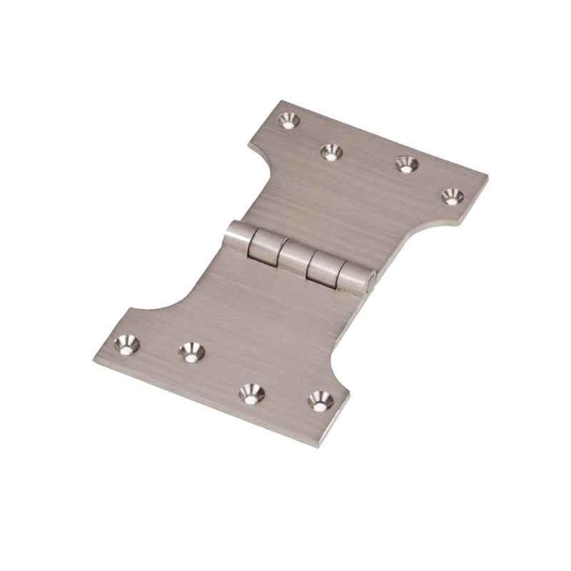 Smart Shophar 5x4x3 inch Stainless Steel Silver Parliament Hinge, SHA40HG-PARL-SL5X4X3-P1