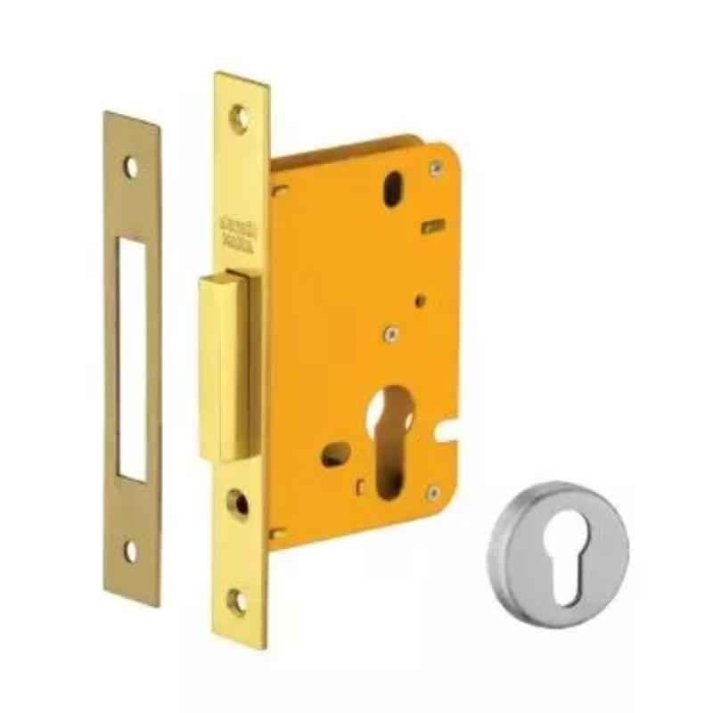 Dorset Bright Nickel Deadbolt Mortise Lock, ML 102 SS (Pack of 4)
