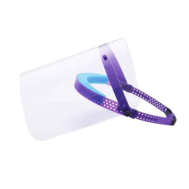 Bonjourretail Professional Protective Safety, Multifunctional, Transparent with Adjustable & Movable Visor Face Shield, BT3001