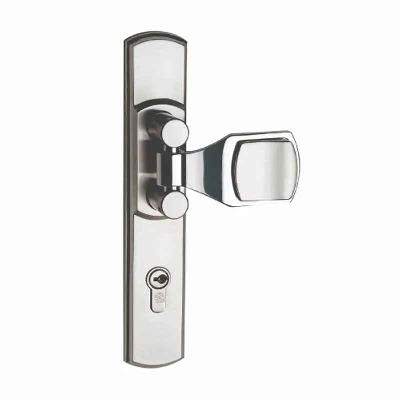 Bonus G5 Reflex 75mm Brass Silver Gold Finish Marvel Mortice Lock Set, Door Thickness: 30-53 mm
