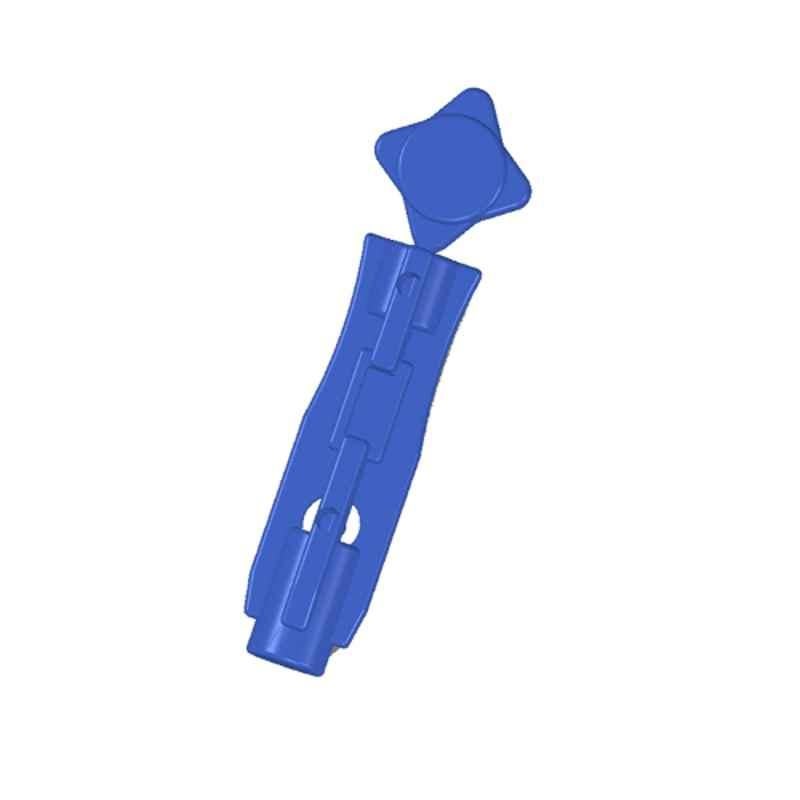 Control D 100 Pcs 30 Gauge Blue Round Comfort Lancets Set