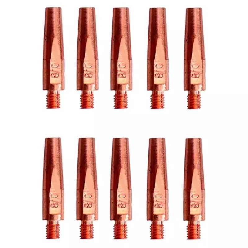 Minachi 6x40mm Copper Alloy CO2 Welding Tip (Pack of 10)
