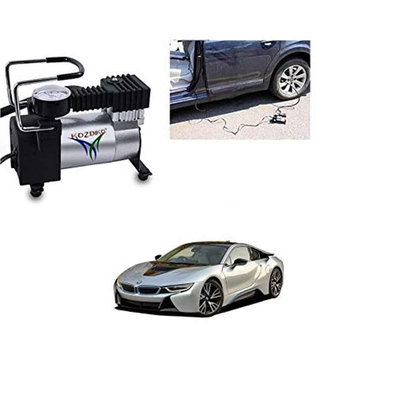 Kozdiko 12V DC Heavy Duty Metal Tyre Inflator for BMW I8, Tyre_Inflator_D205