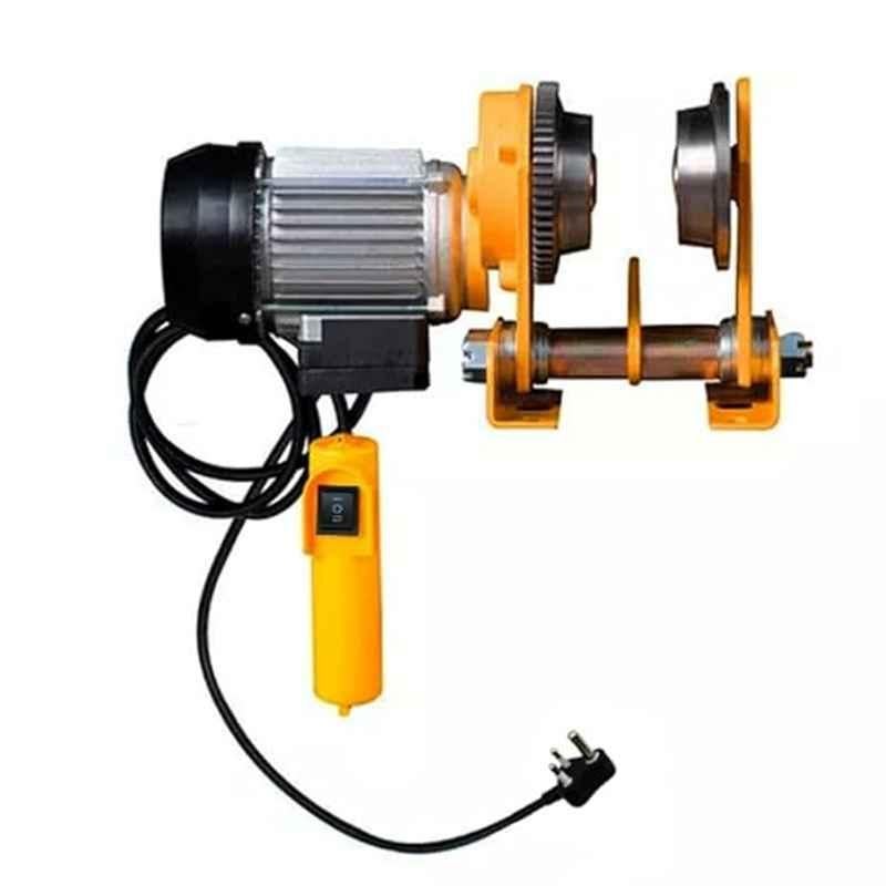Voltz VZ-ET 0.5 Ton Yellow Electric Trolley with Wired Control for Hoist