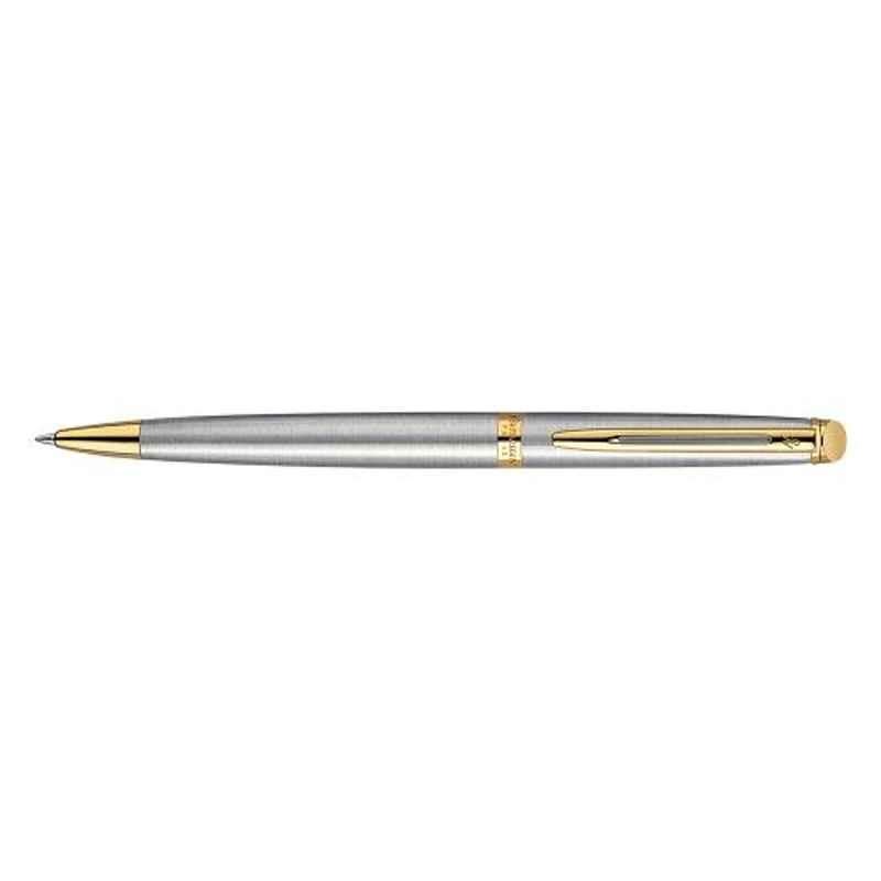Waterman Blue Ink Hemisphere Stainless Steel GT Ball Pen