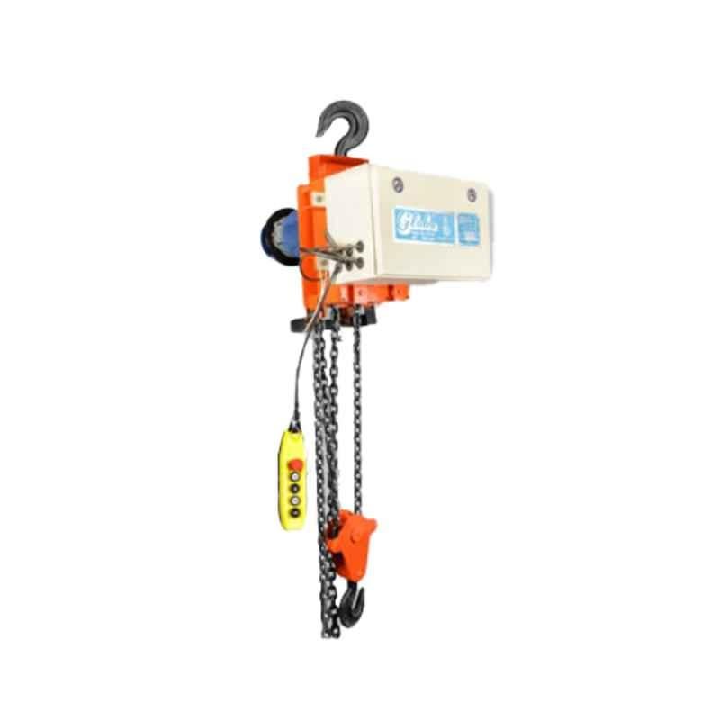 Globe 2 Ton 3m Lift Fix Type Electric Chain Hoist with 1 Year Warranty, MC1