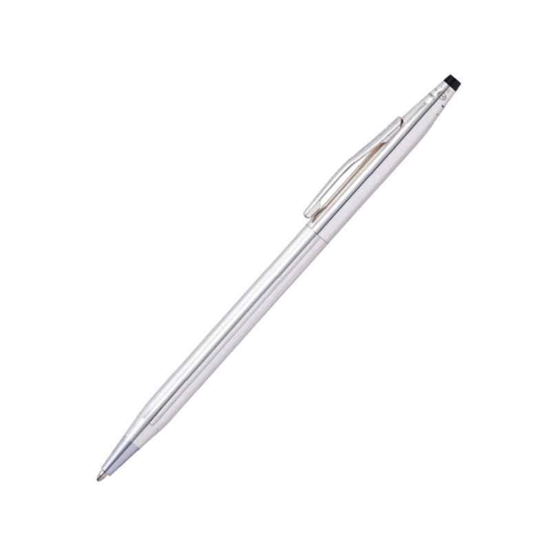 Cross Classic Century Black Ink Sterling Silver Finish Ballpoint Pen, H3002