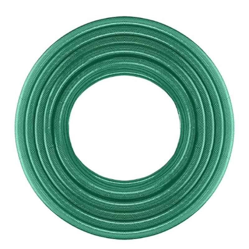 Cinagro 10m Polyvinyl Chloride Green Braided Hose Pipe, CIN-HOP-L10